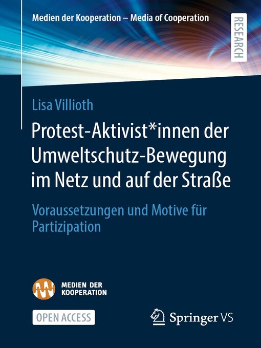 Title details for Protest-Aktivist*innen der Umweltschutz-Bewegung im Netz und auf der Straße by Lisa Villioth - Available